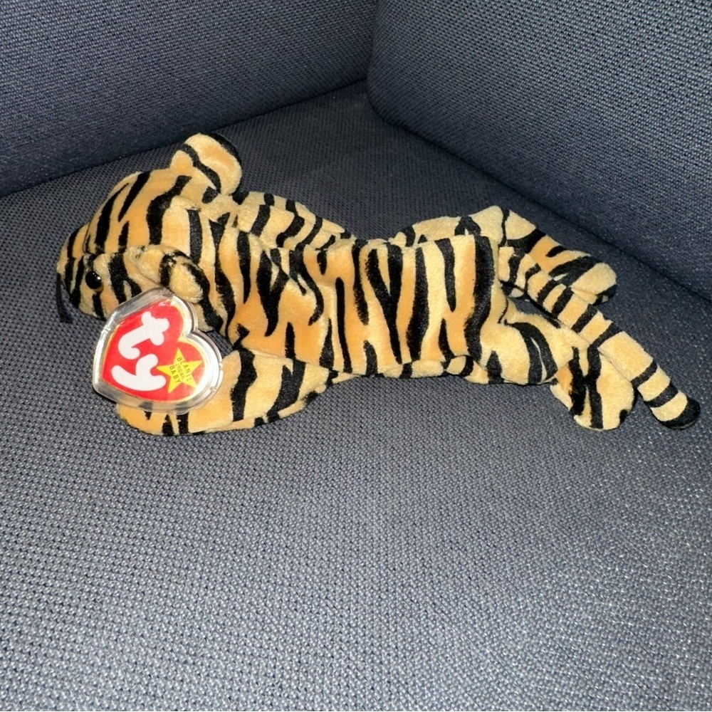 Ty Beanie Baby Tiger Plush